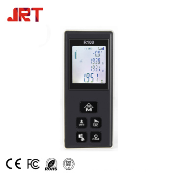 JRT laser measure 131 ft digital 60m intelligent voice diy laser distance meter keychain